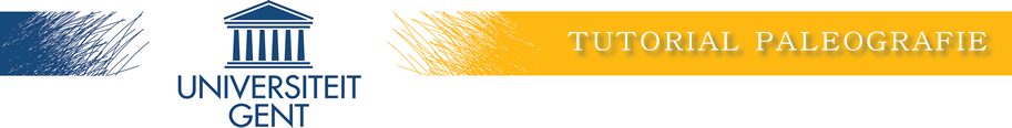 Universiteit Gent - Paleografie